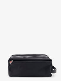 Kiton Men's Nylon Beauty Case Black