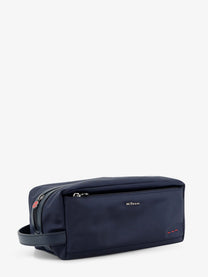 Kiton Men's Nylon Beauty Case Blue