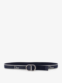 Dior Men's Nylon Belt Blue