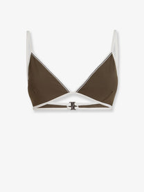 Brunello Cucinelli Women's Top Bikini Monile Green