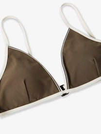 Brunello Cucinelli Women's Top Bikini Monile Green