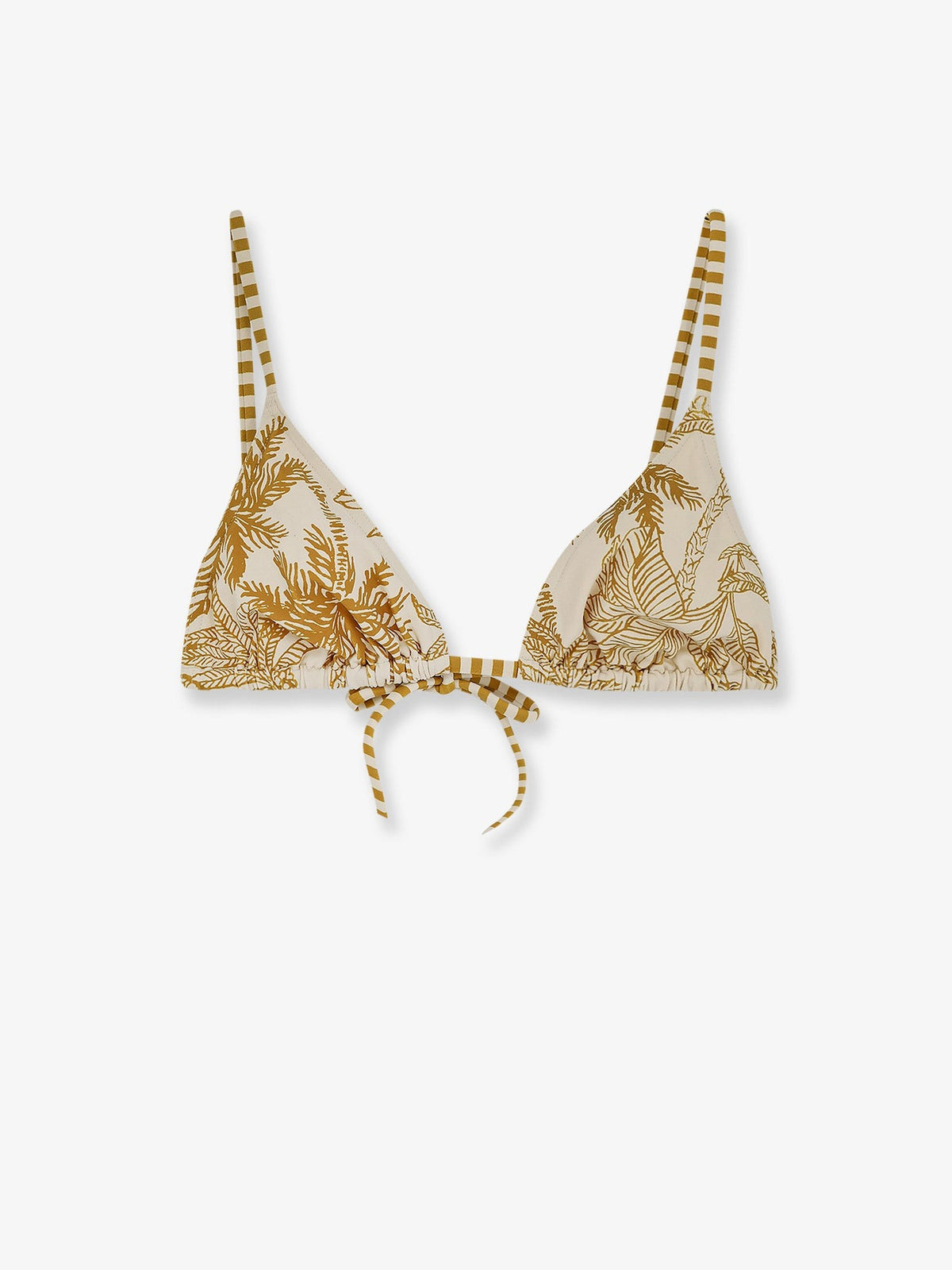 ERES Women's Nylon Bikini Top Gold