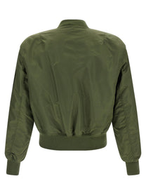 Entire Studios Nylon Bomber Jacket Green