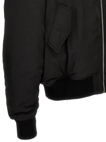 1989 STUDIO Nylon Bomber Jacket Black