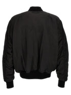 1989 STUDIO Nylon Bomber Jacket Black, view 2