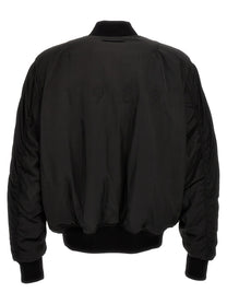 1989 STUDIO Nylon Bomber Jacket Black