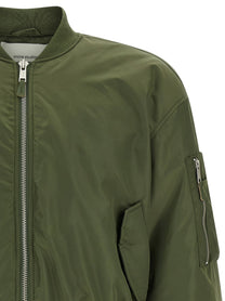 Entire Studios Nylon Bomber Jacket Green