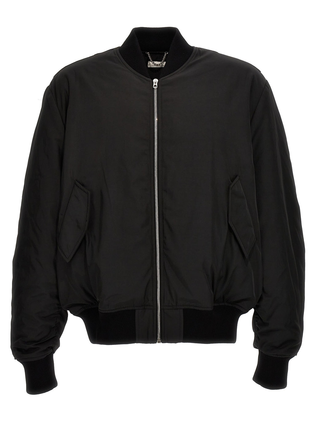 1989 STUDIO Nylon Bomber Jacket Black