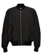 1989 STUDIO Nylon Bomber Jacket Black