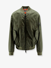Balenciaga Men's Nylon Bomber Green
