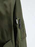 Balenciaga Men's Nylon Bomber Green, view 3