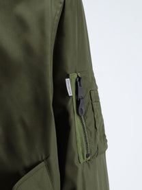Balenciaga Men's Nylon Bomber Green