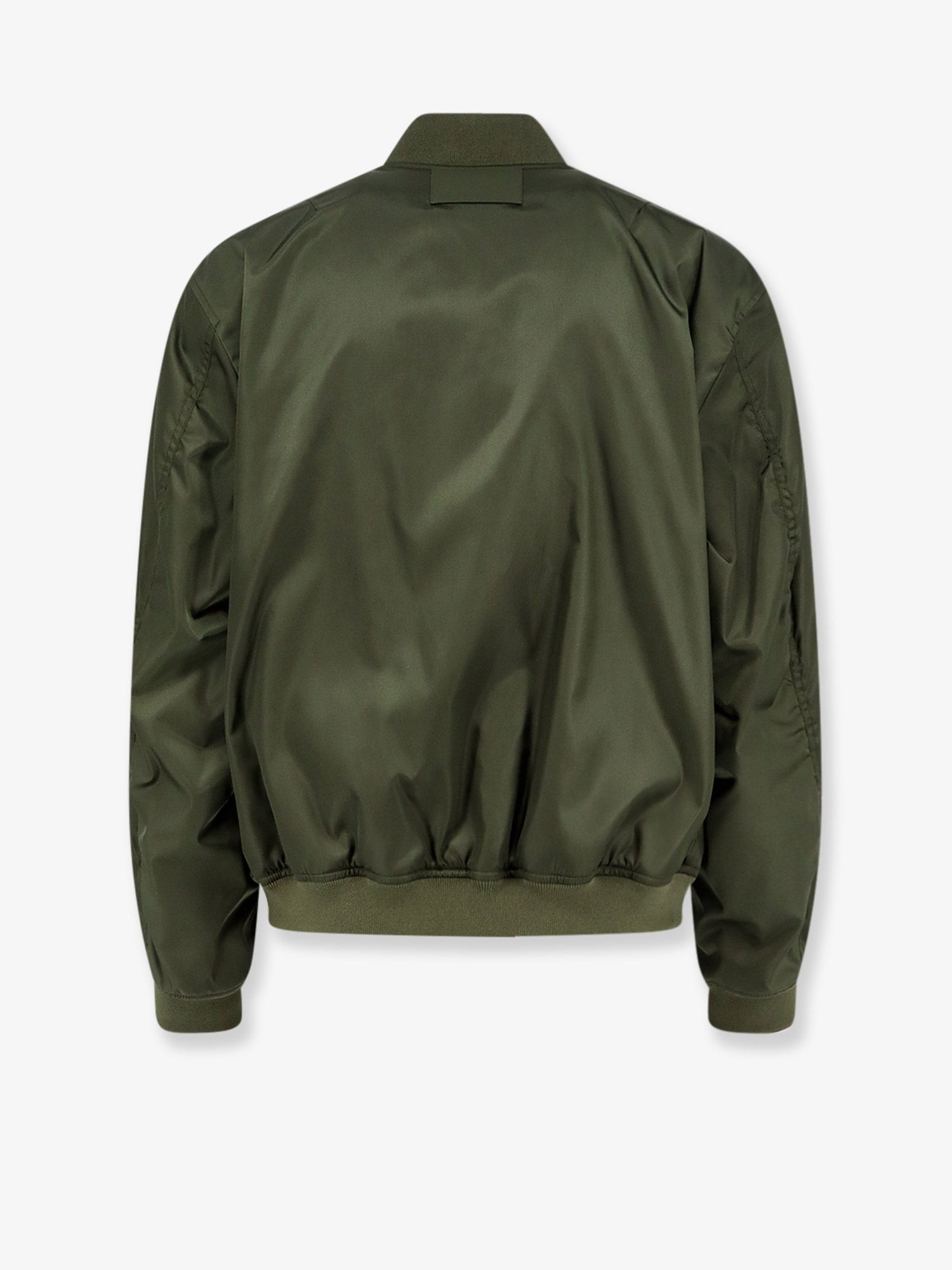 Balenciaga Men's Nylon Bomber Green