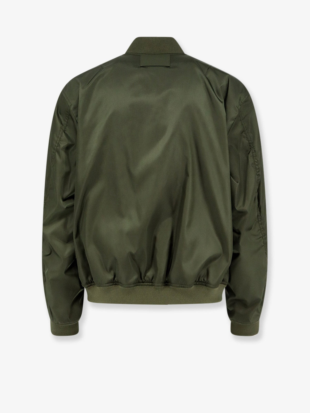 Balenciaga Men's Nylon Bomber Green, view 2