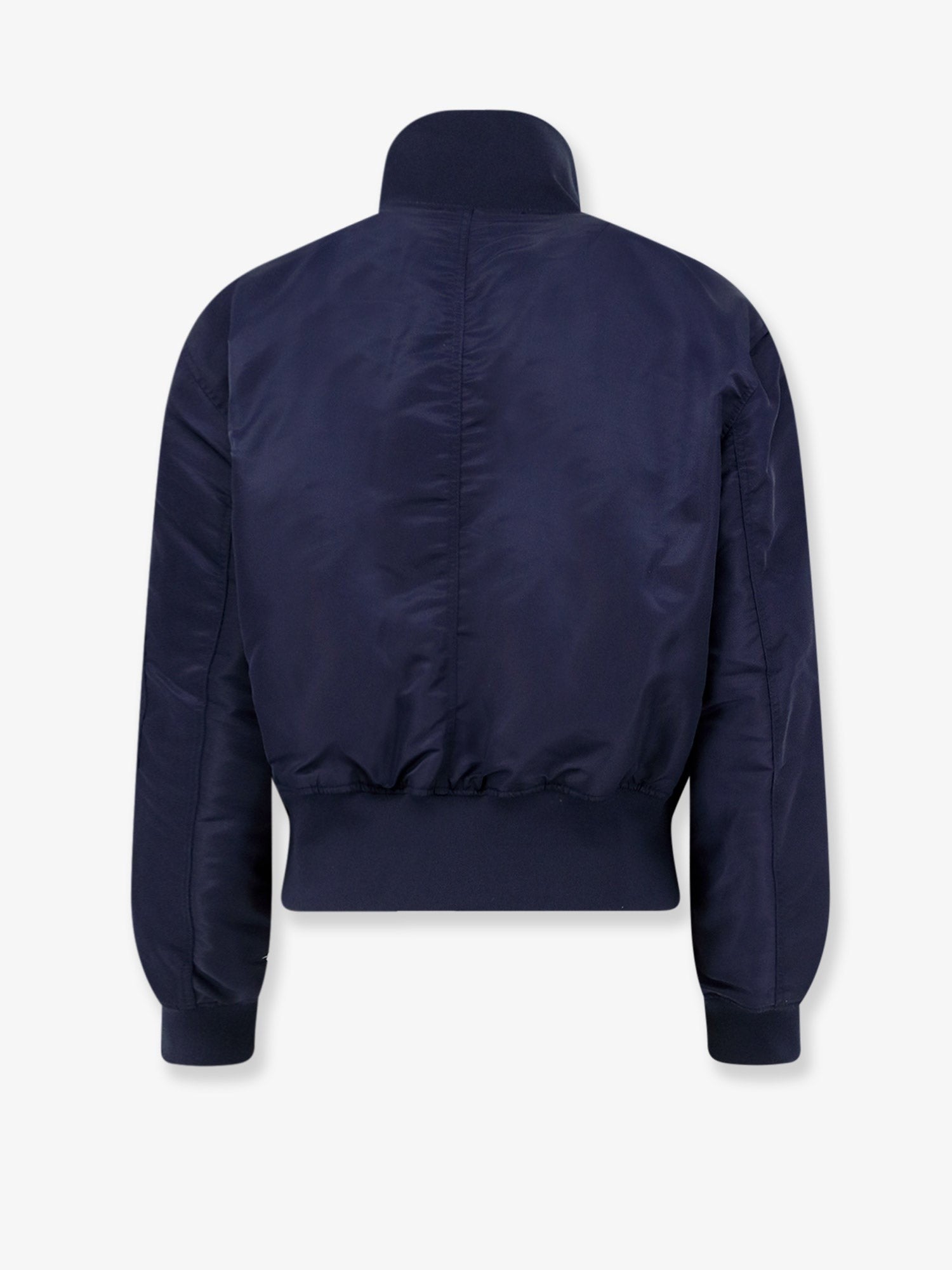 The Frankie Shop Women's Nylon Crop Jacket Blue
