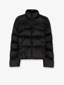 Balenciaga Men's Nylon Down Jacket Black