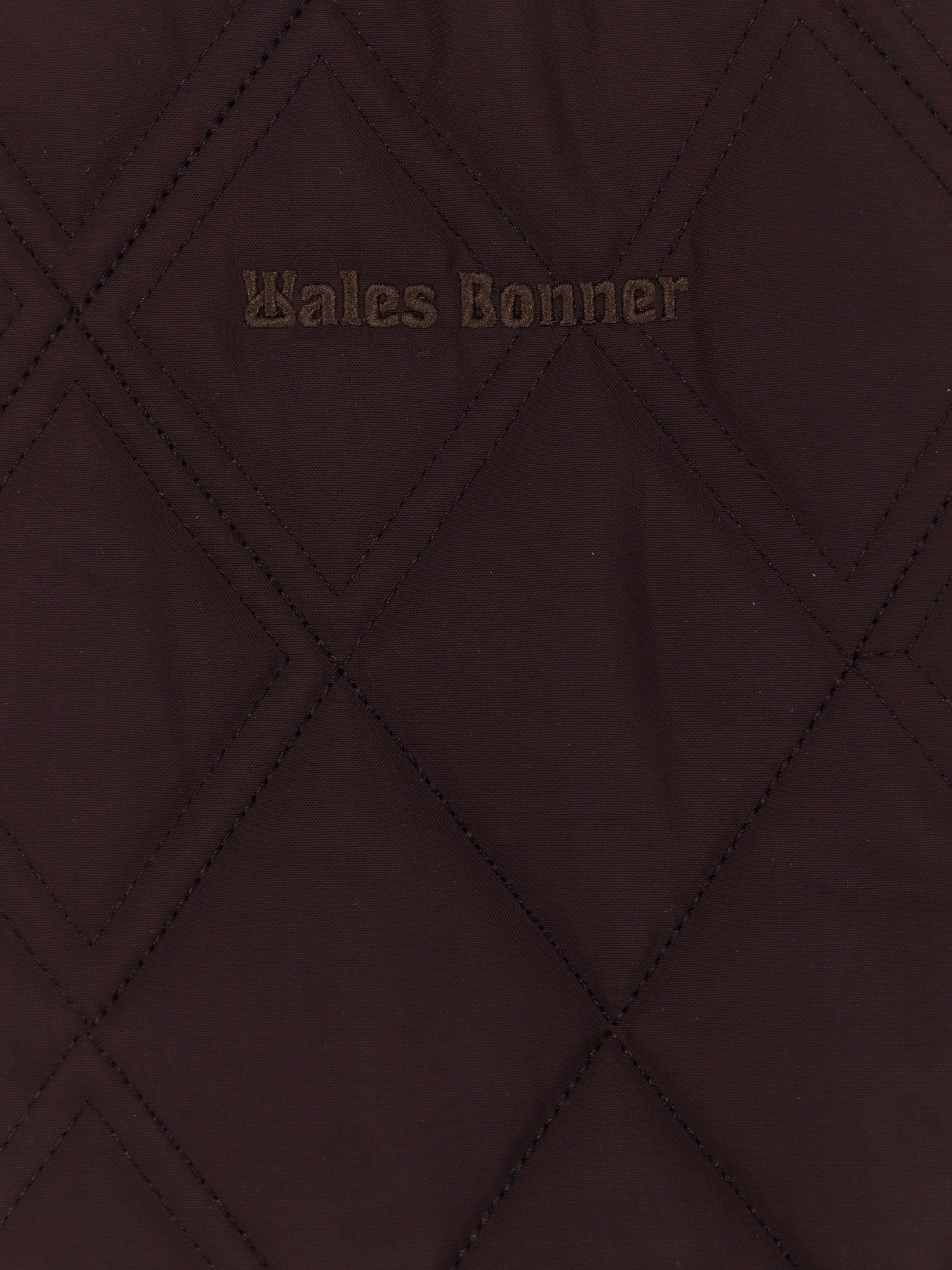 adidas Originals by Wales Bonner Women's Nylon Down Jacket Brown