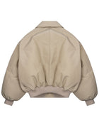 Celine Women's Nylon Down Jacket Beige, view 3