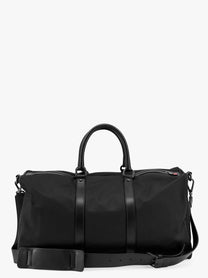 Kiton Men's Nylon Duffel Bag Black
