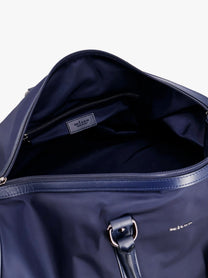 Kiton Men's Nylon Duffel Bag Blue