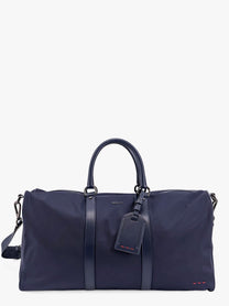 Kiton Men's Nylon Duffel Bag Blue