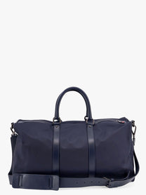 Kiton Men's Nylon Duffel Bag Blue