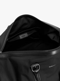 Kiton Men's Nylon Duffel Bag Black