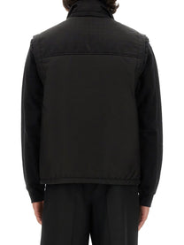 Gucci Men's Nylon GG Vest Black