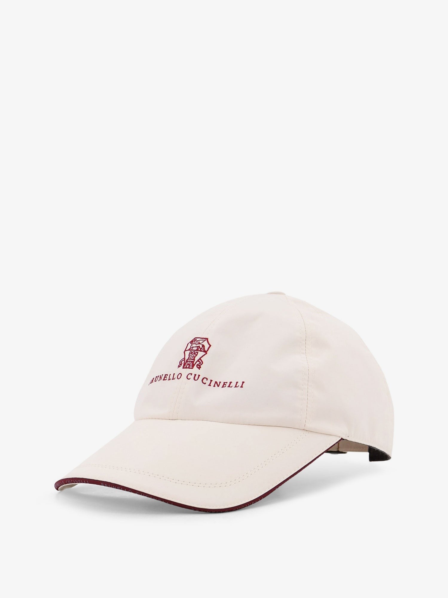 Brunello Cucinelli Men's Nylon Hat White