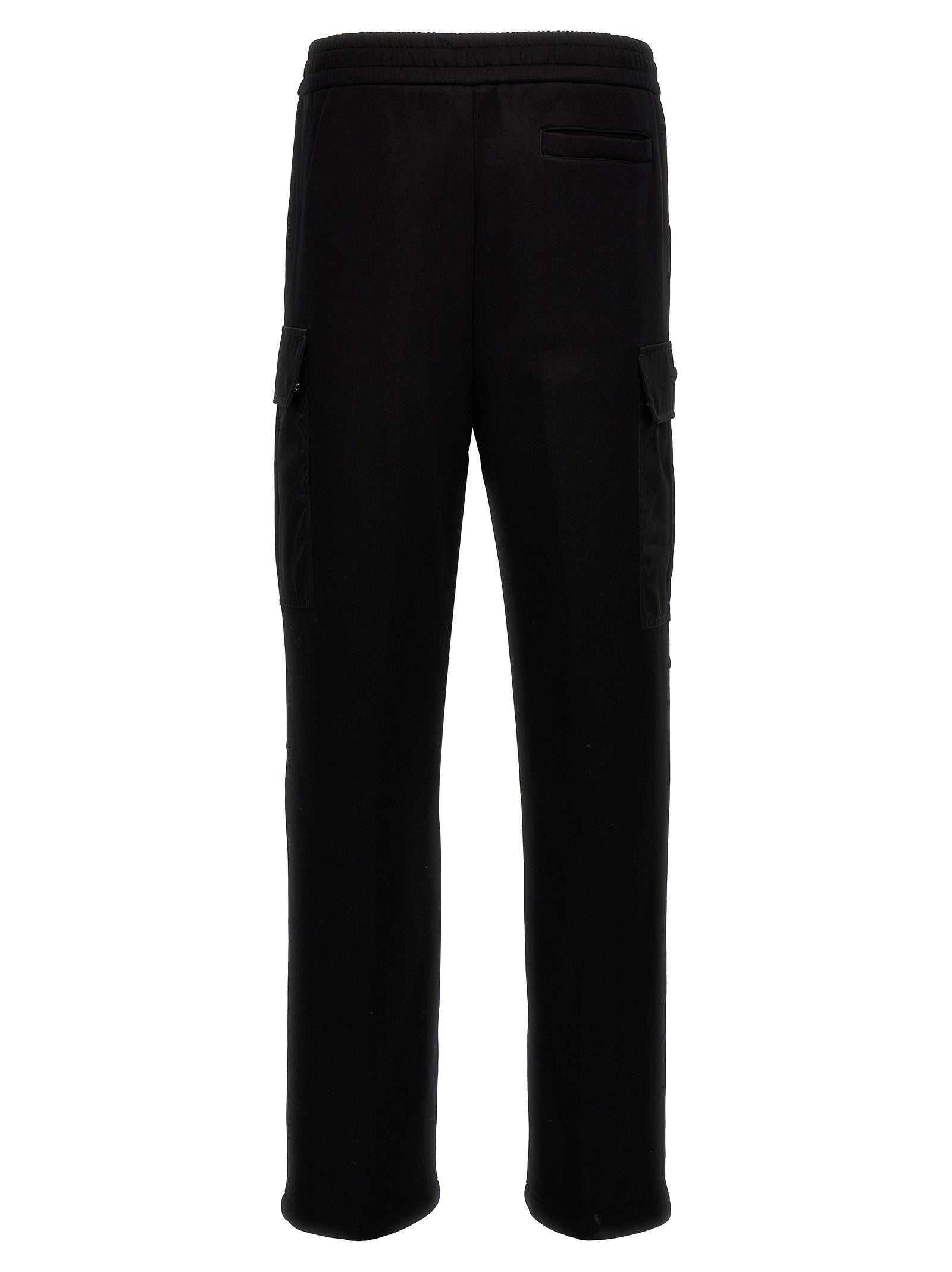 PRADA Nylon Insert Cargo Joggers Black