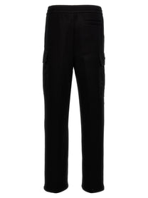 PRADA Nylon Insert Cargo Joggers Black