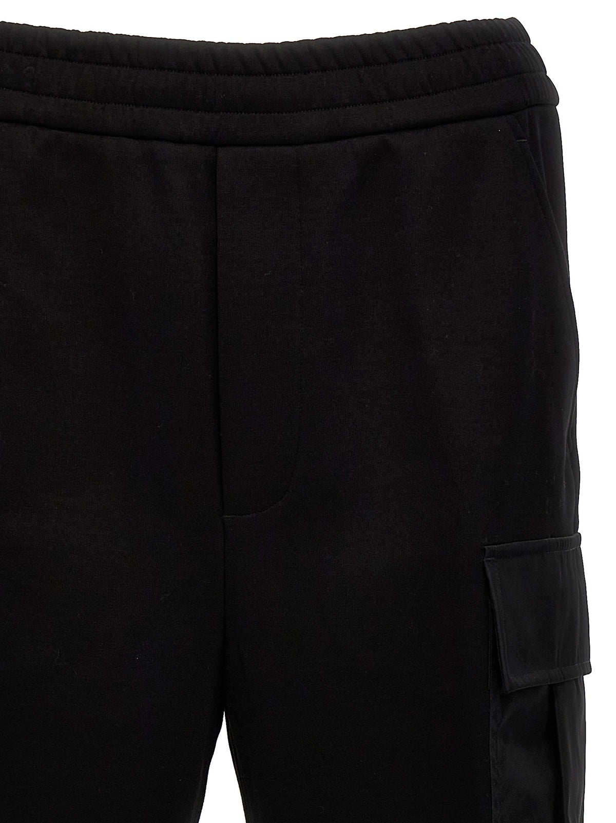 PRADA Nylon Insert Cargo Joggers Black, view 3