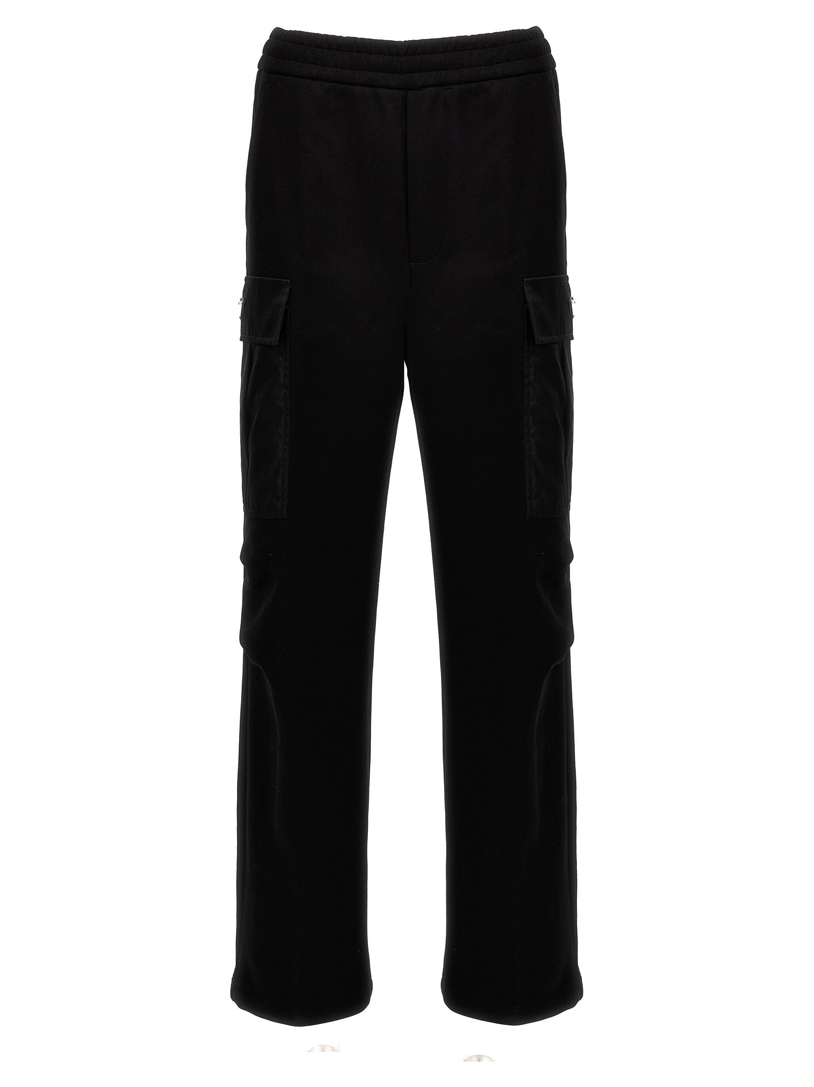 PRADA Nylon Insert Cargo Joggers Black