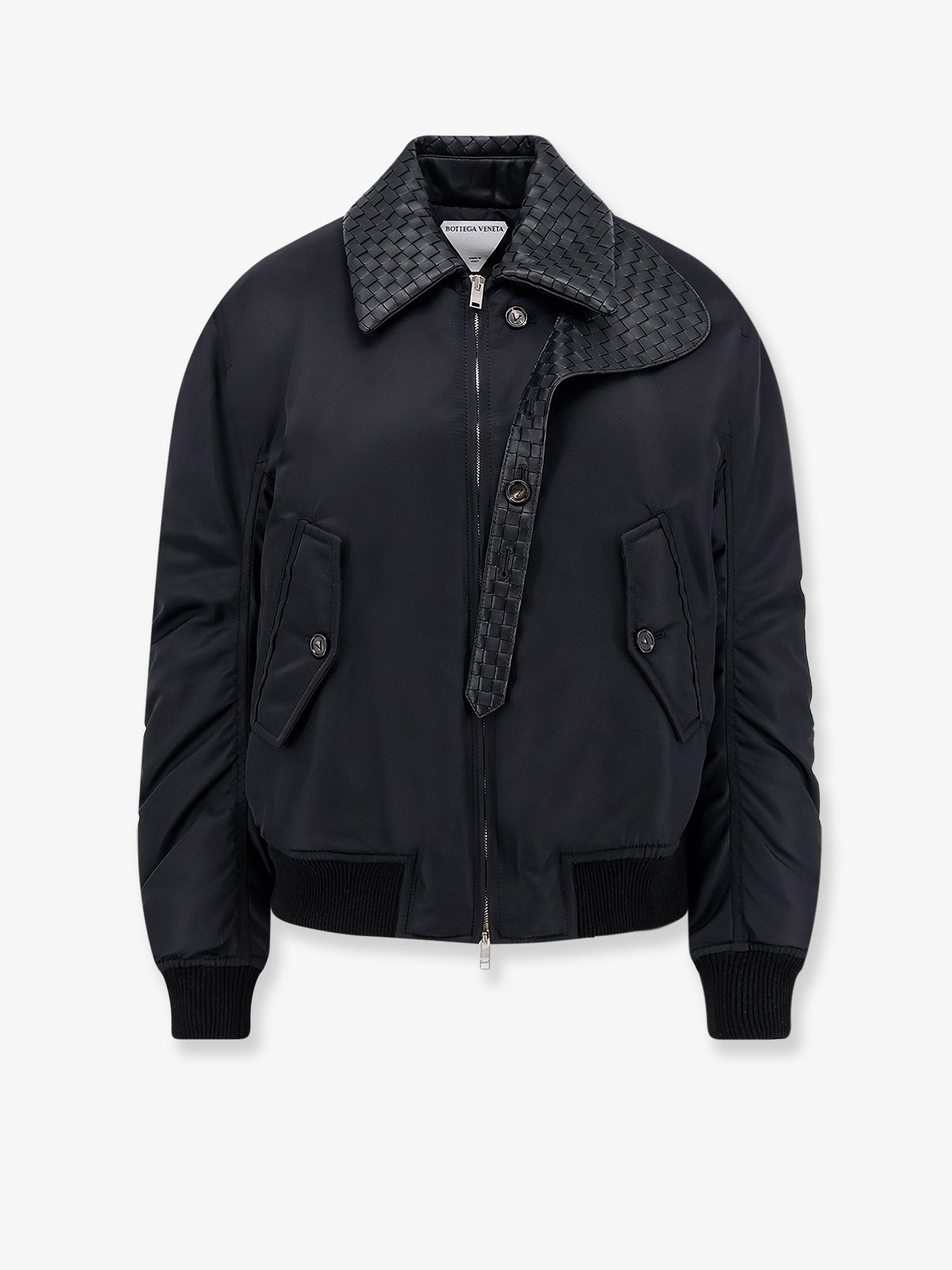 Bottega Veneta Women's Nylon Jacket Black