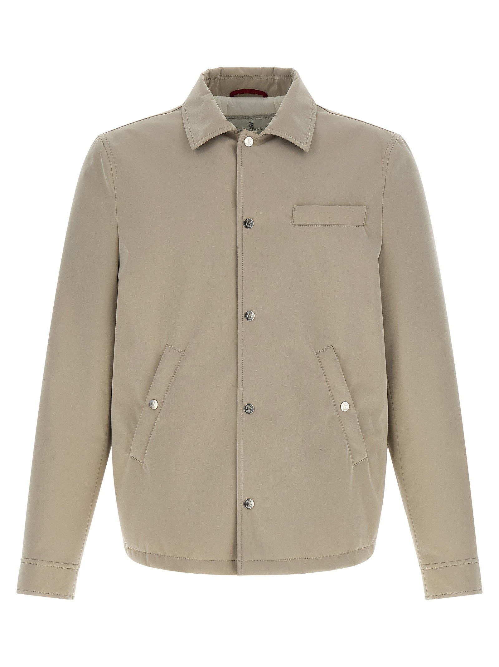 Brunello Cucinelli Nylon Jacket Grey