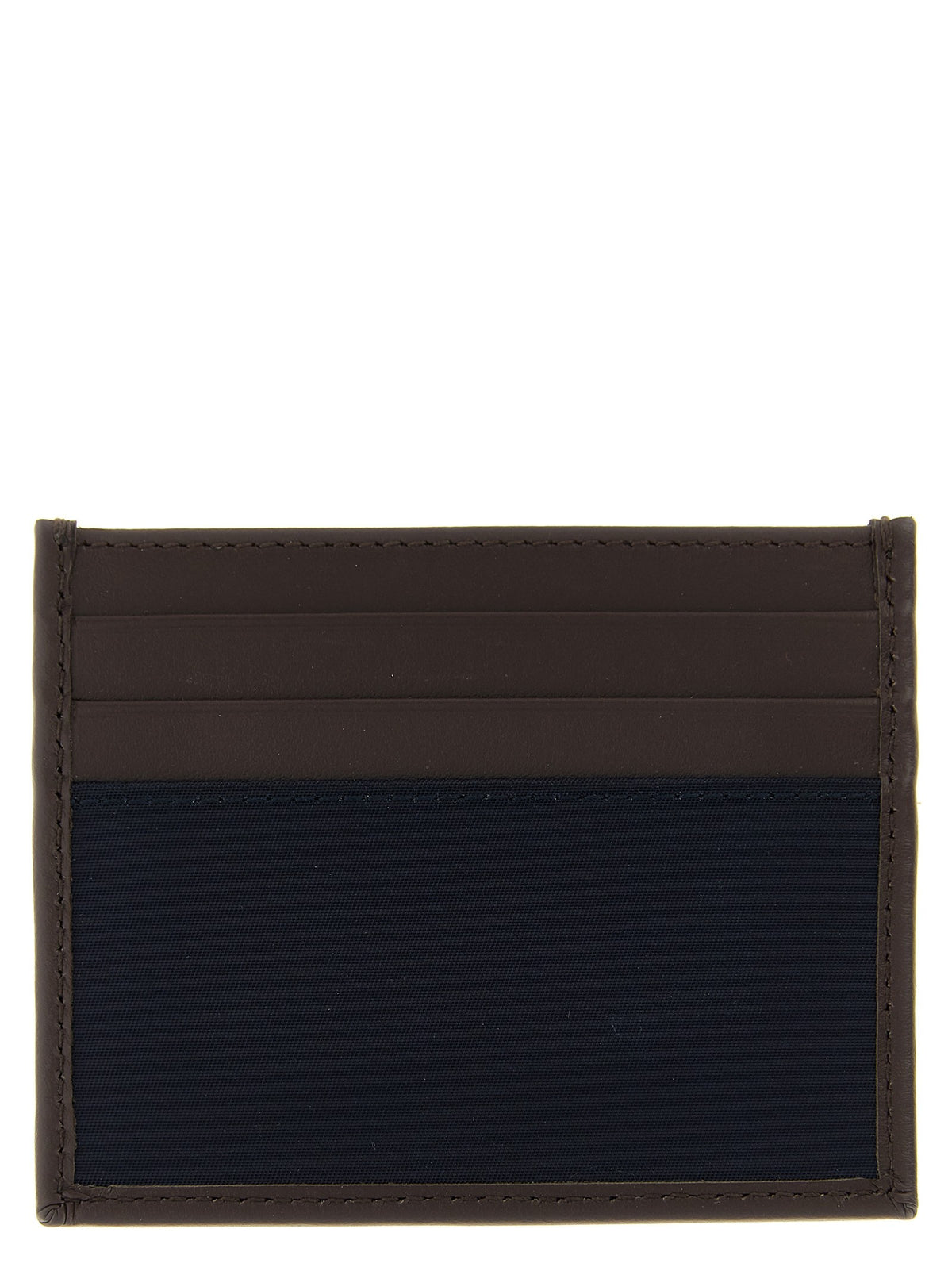 PRADA Nylon Leather Cardholder Blue, view 2