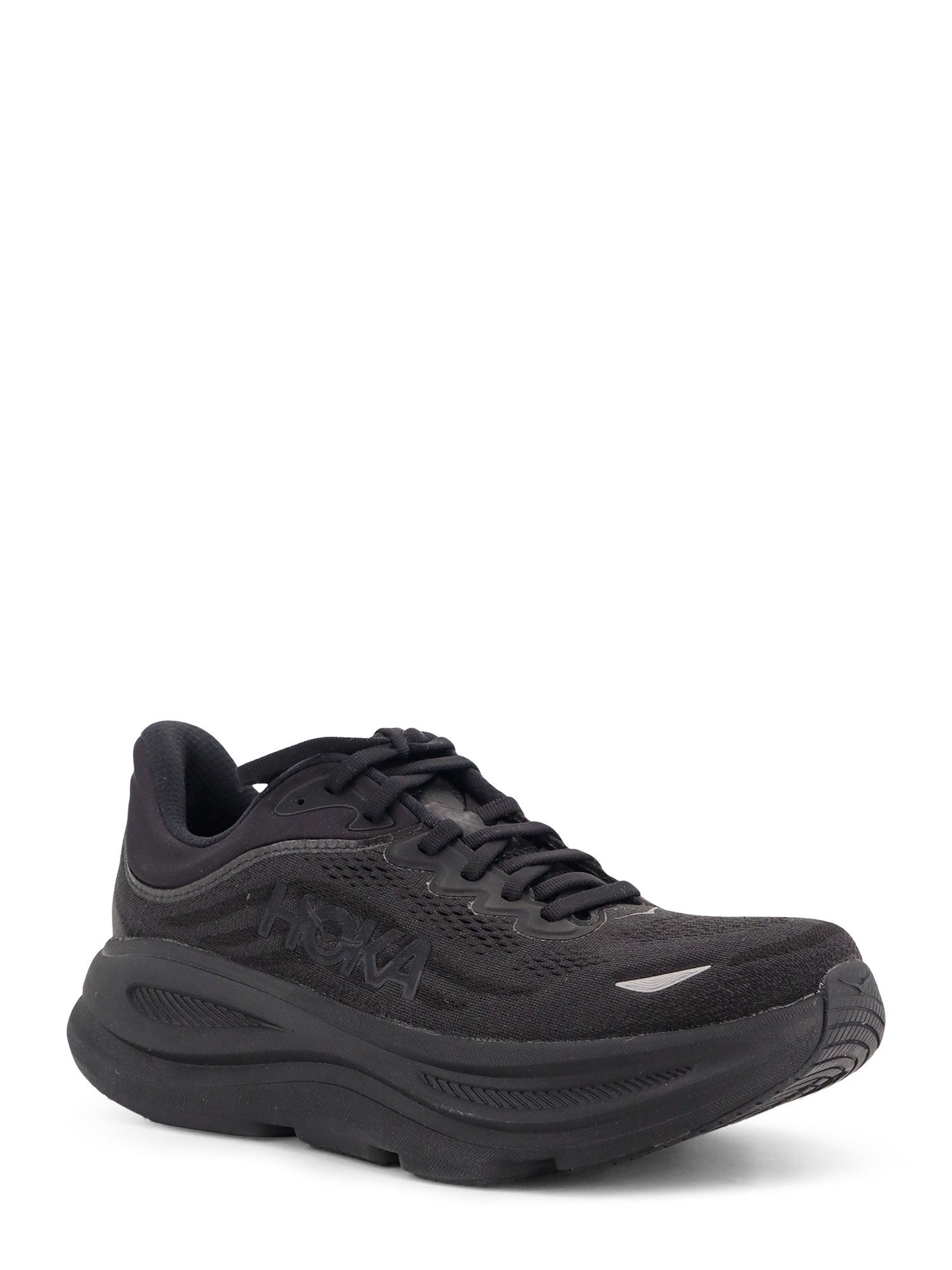 Hoka Men's Nylon Bondi Sneakers Black