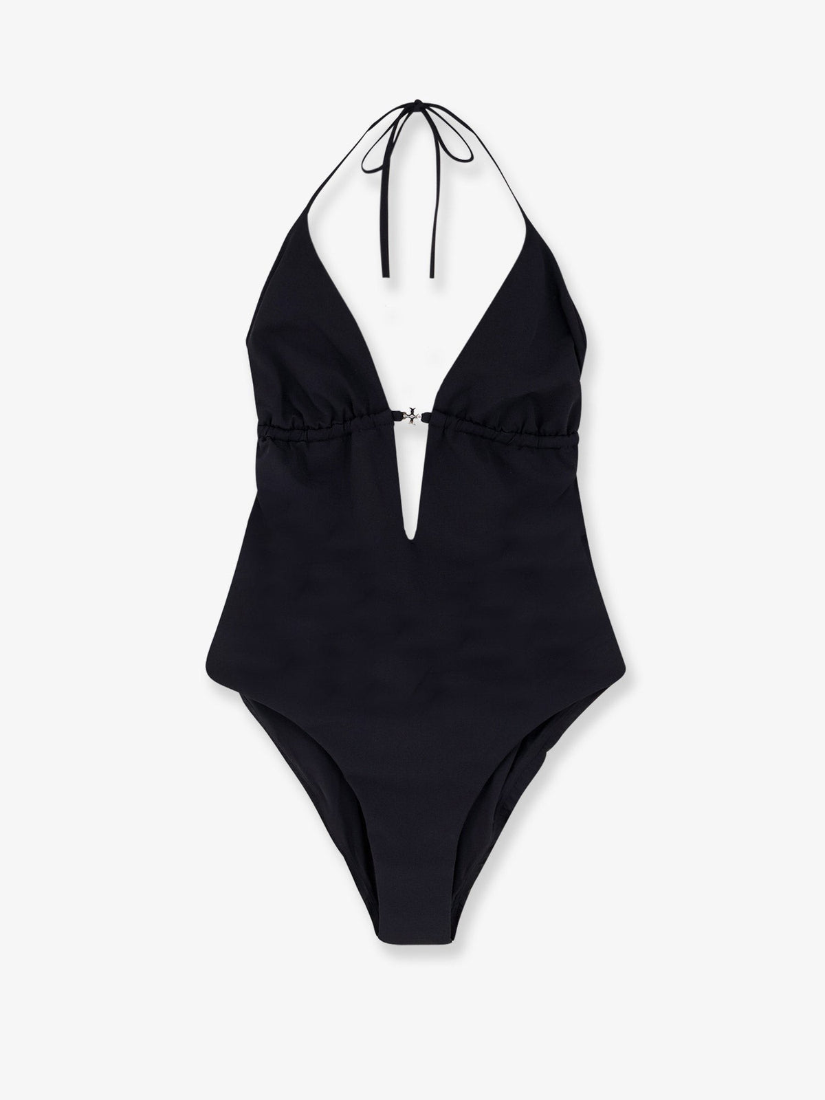 Tory Burch Women's Nylon One Piece Swimsuit Black