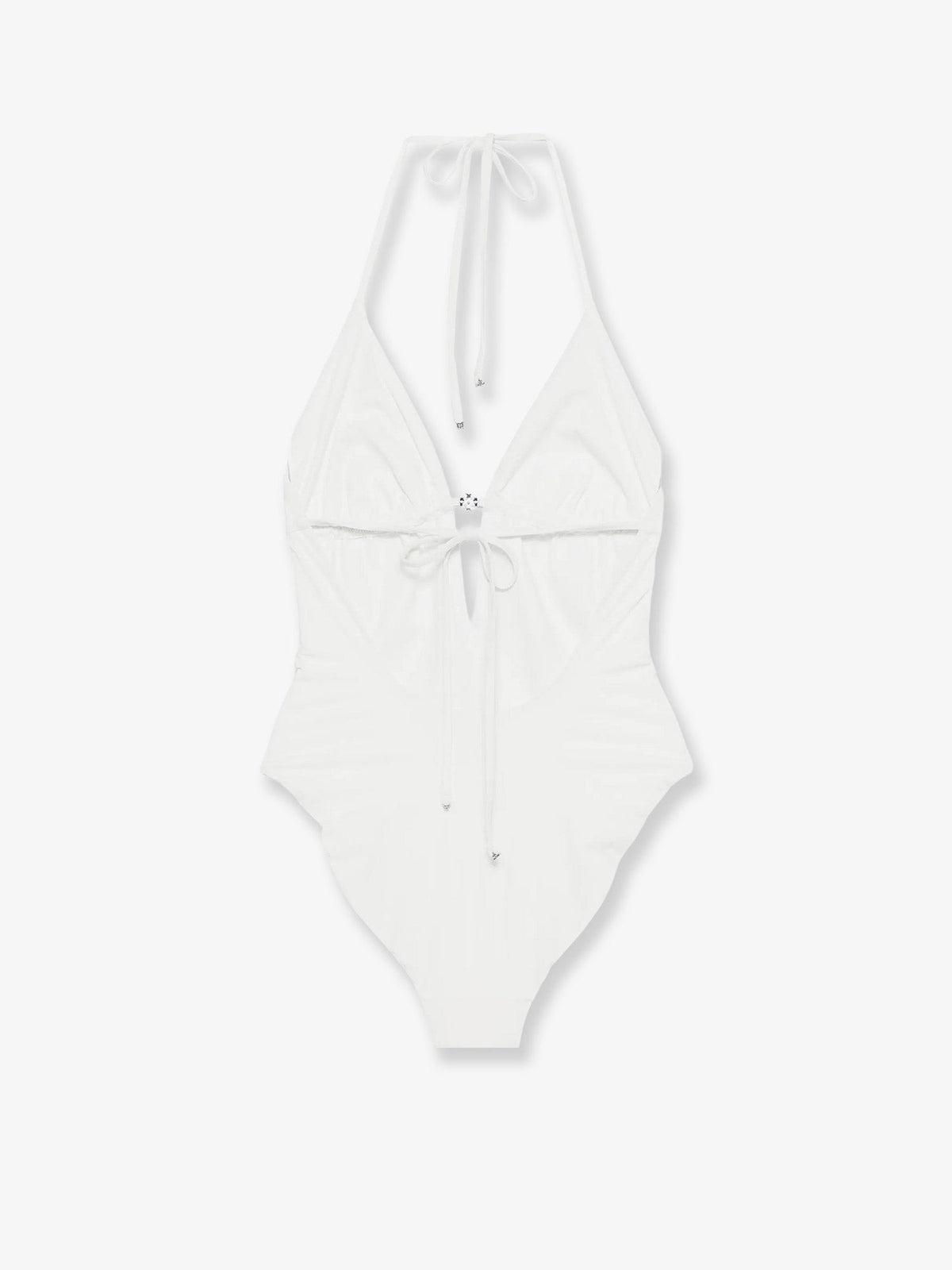 Tory Burch Women's Nylon One Piece Swimsuit White