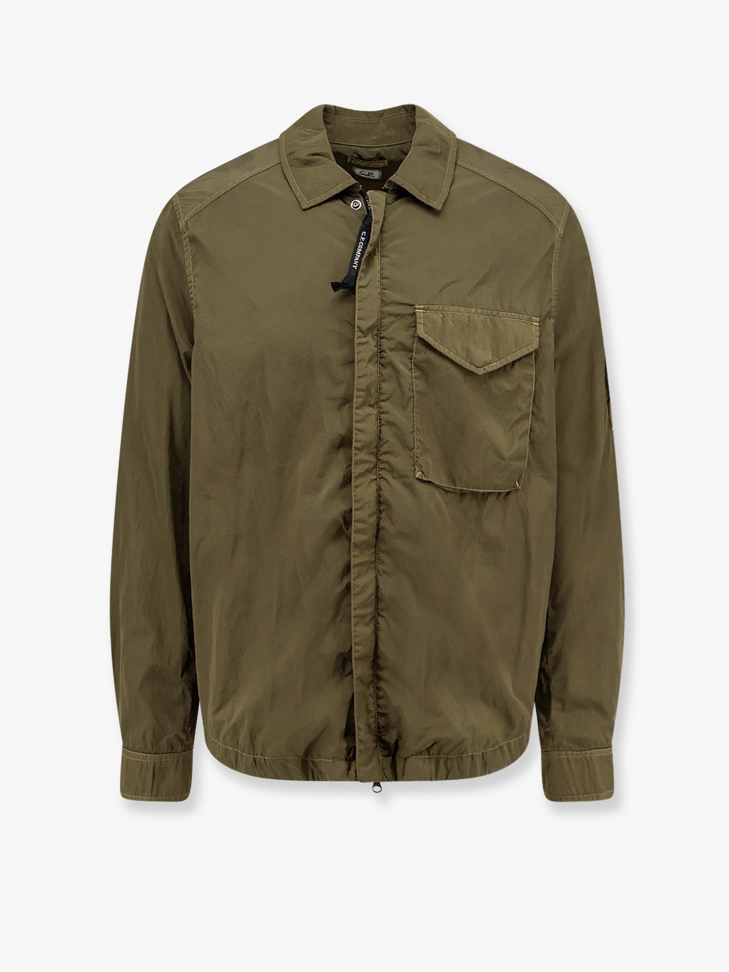 C.P. Company Men's Nylon Shirt Jacket Green