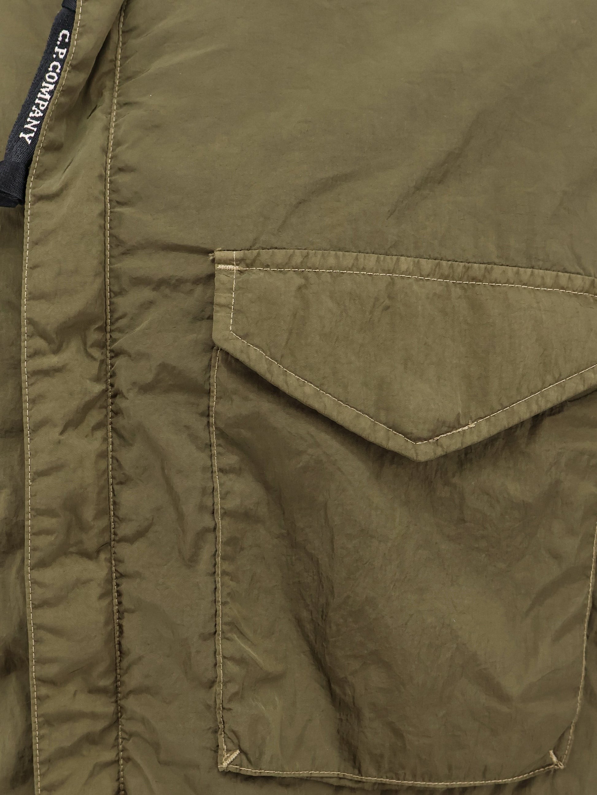 C.P. Company Men's Nylon Shirt Jacket Green