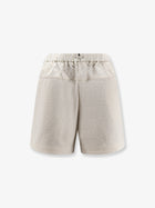 Moncler Women's Nylon Shorts White