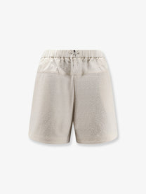 Moncler Women's Nylon Shorts White