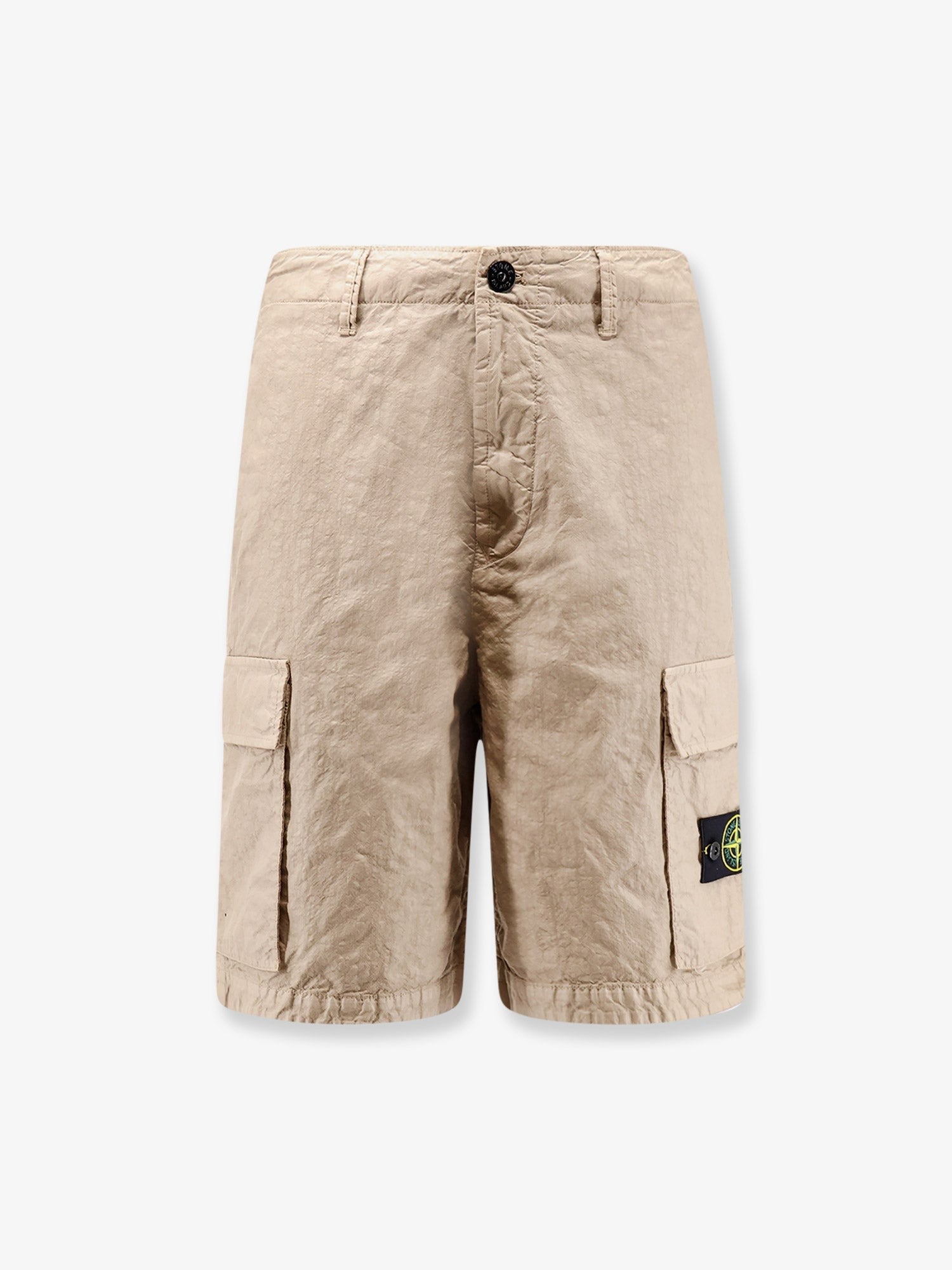 Stone Island Men's Nylon Shorts Desert