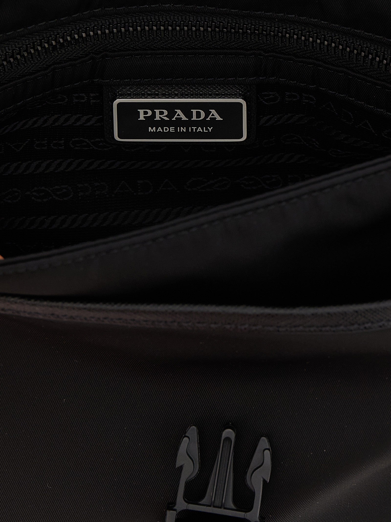 Prada Nylon Shoulder Strap Black