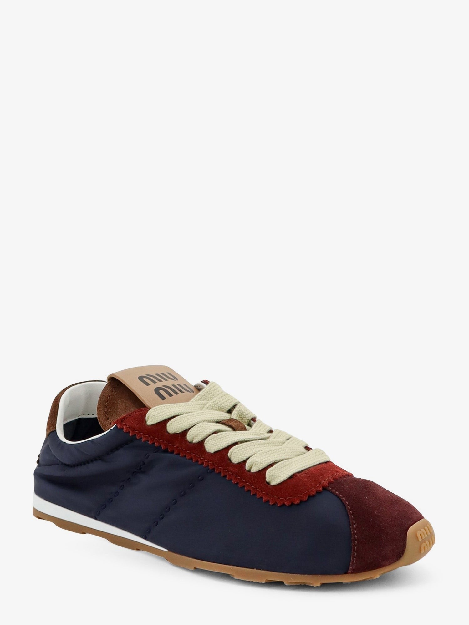 Miu Miu Women's Nylon Sneakers Blue