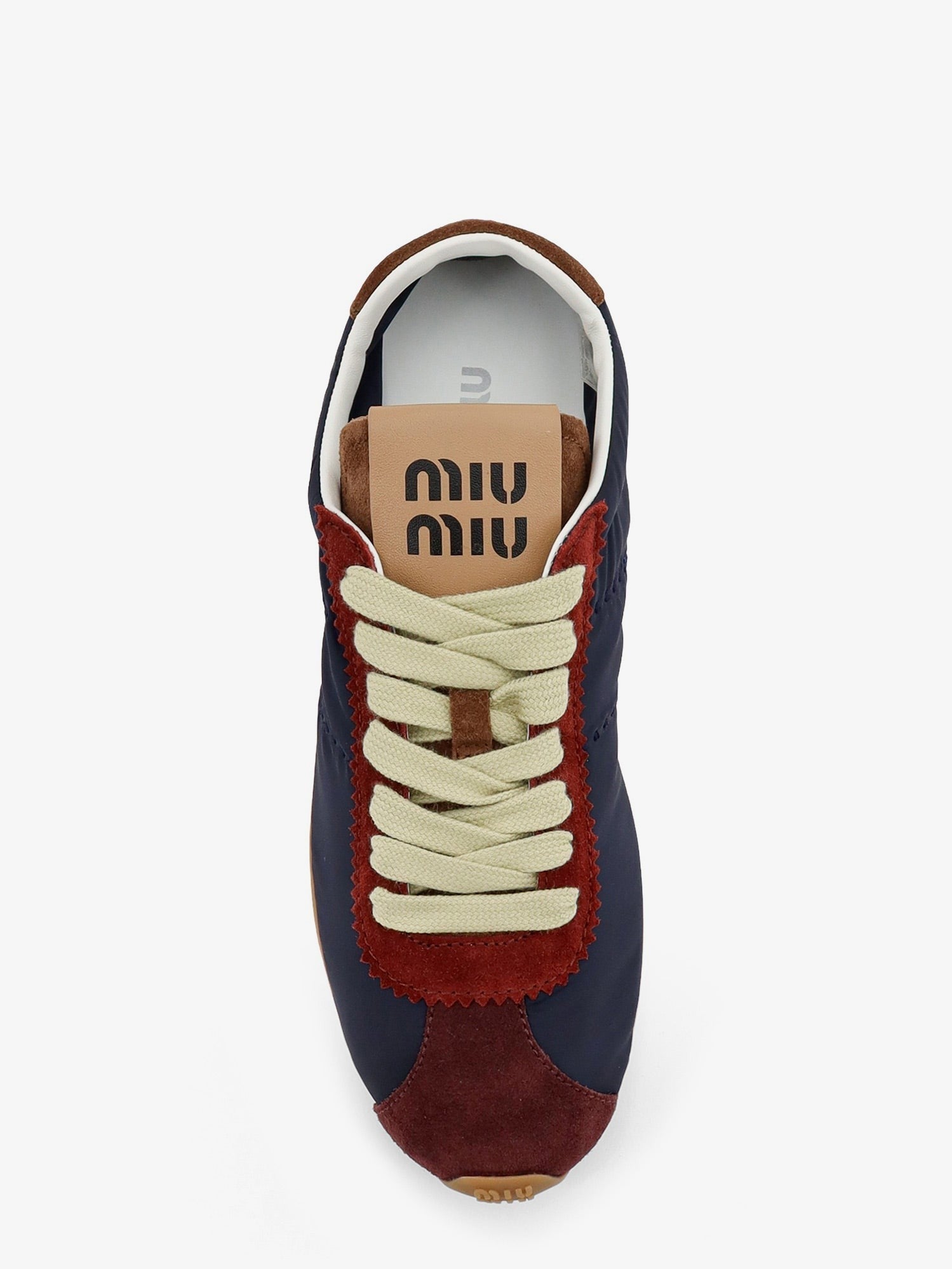 Miu Miu Women's Nylon Sneakers Blue