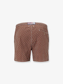 Mc2 Saint Barth Men's Nylon Swim Shorts Brown