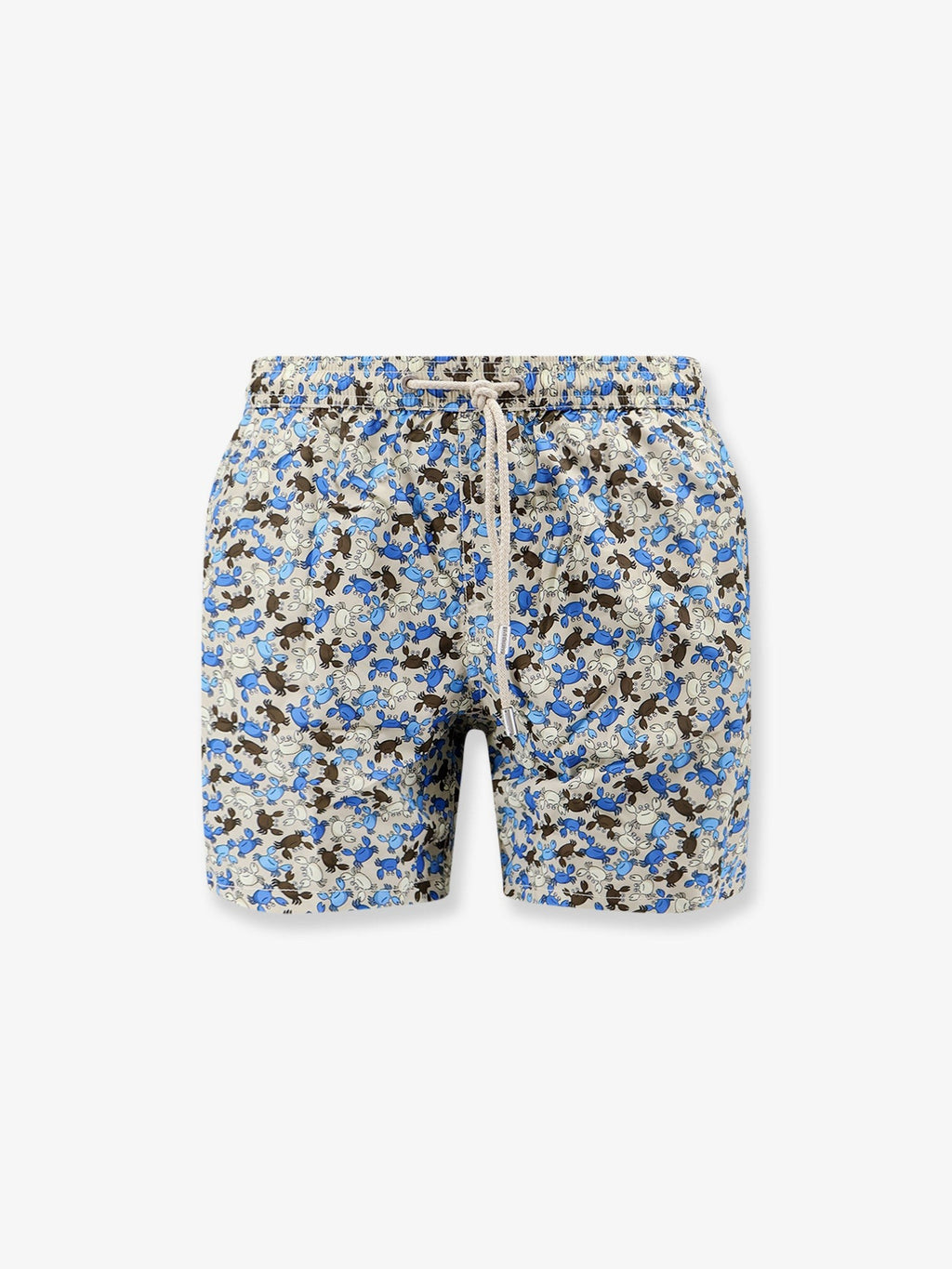 Mc2 Saint Barth Men's Nylon Swim Shorts Brown