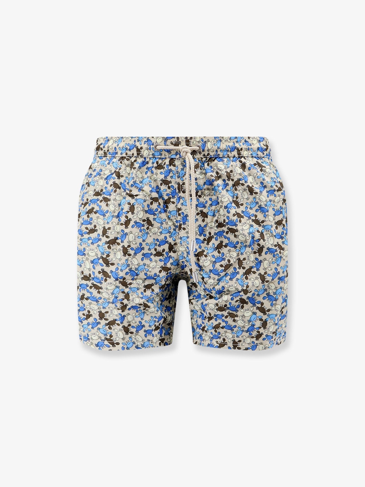 Mc2 Saint Barth Men's Nylon Swim Shorts Brown